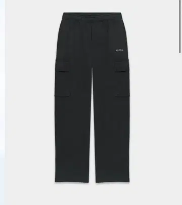 일본 미상륙 Aritzia 맨투맨 안감 플리스 카고 팬츠 블랙 M~L
