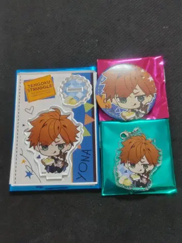 천옥 스트라글 3주년 SD 캐릭터 아크릴 스탠드 캔뱃지 참 호마레나