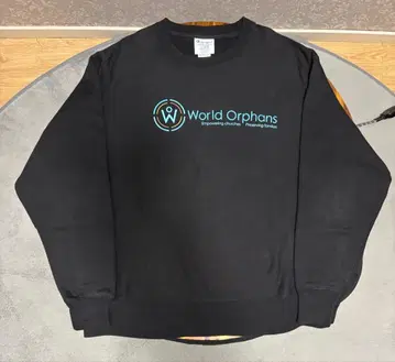 Champion Reverse Weave 맨투맨 블랙 XL