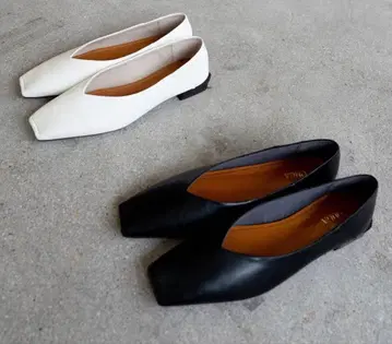 OHGA 스퀘어 2way 펌프스 블랙 38