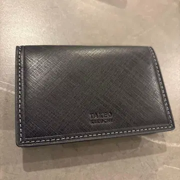 TAKEO KIKUCHI 네이비 명함지갑