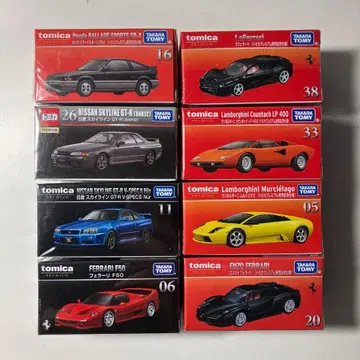 토미카 미니카 세트 슈퍼카 8대