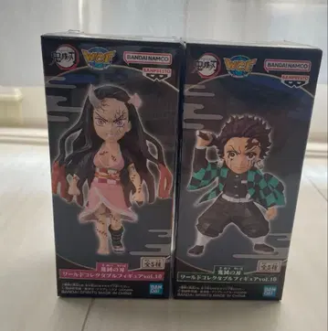 귀멸의 칼날 카마도 탄지로 카마도 네즈코 월드 컬렉션 피규어