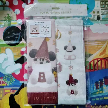 신상품 디즈니 크리스마스 2025 릴린린 미니 타월 2장