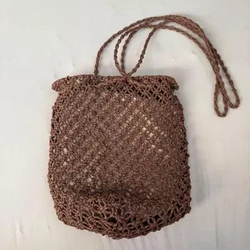 SMIR NASLI 사미르나슬리 바스켓백 브라운