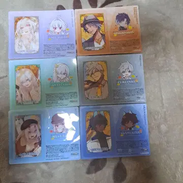 LAWSON 콜라보 FGO 캐릭터 잘라내기 카드 풀 컴프 6장