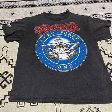 90s AEROSMITH AERO FORCE ONE 티셔츠