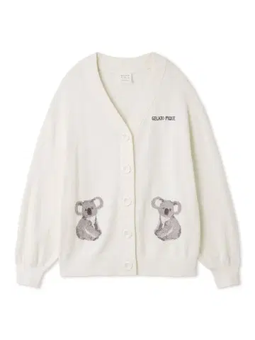 GELATO PIQUE 코알라 자수 가디건