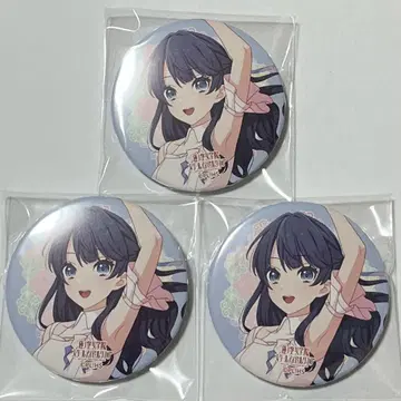 연꽃 하늘 5th 캔뱃지 노바 화이트 무라노 사야카 3개