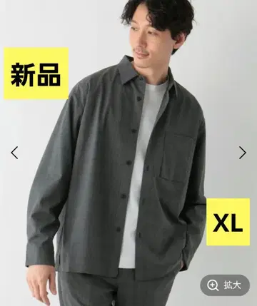 글로벌 워크 어반 셔츠 그레이 체크 XL