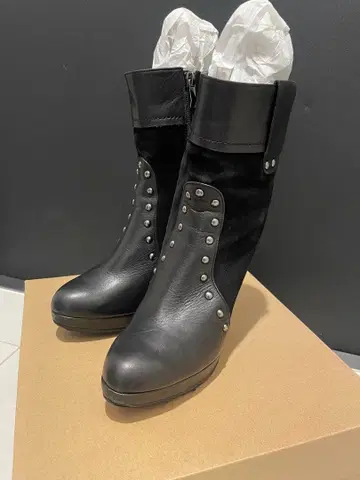 THE FIRST 부츠 23.5cm 블랙