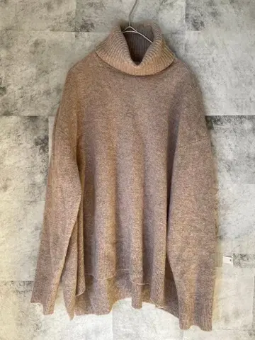 EPOCA 그레이지 터틀넥 스웨터 40 고급 니트 삼양상회