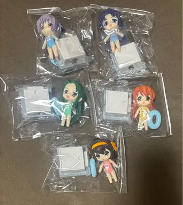 상자 없음 넨도로이드 푸치 스즈미야 하루히의 우울 오중원 세트 피규어