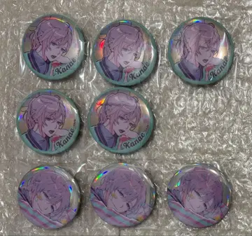 ChroNoiR 뉴 레트로 스타일 오로라 캔뱃지 카나에 8개