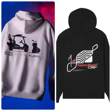 테일러메이드 레드불 2025년 한정판 콜라보 후드티 세트