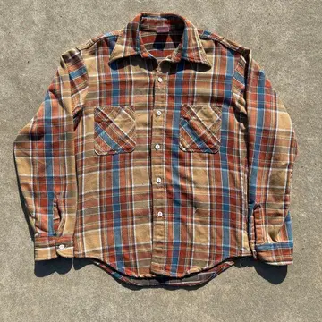 [ 새상품급 ] BIG MAC 70s 빈티지 플란넬 셔츠