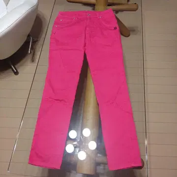 JB 핑크 슬림핏 팬츠