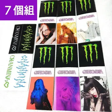 찬미나 스티커 7개 세트 미사용 새상품 몬스터 에너지