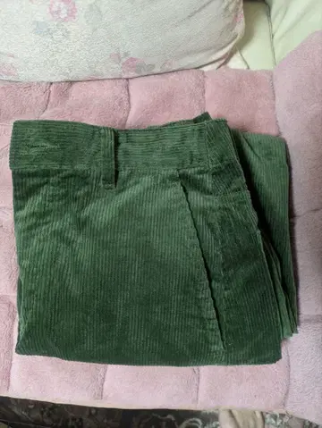 코듀로이 커브 팬츠 유니클로