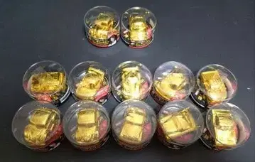 WANDA (완다) 빛나는! 금도금 카 컬렉션 총 10종 + 2종