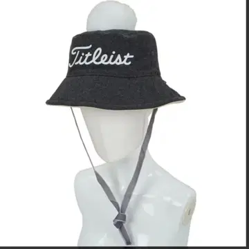 [ 새상품 ] 타이틀리스트 골프 Titleist 버킷햇 폼폼 부착