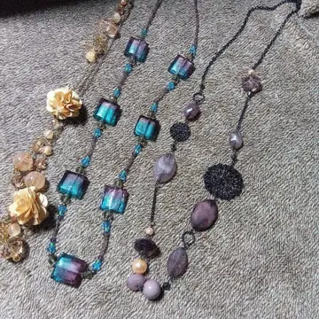 핸드메이드 목걸이 3세트