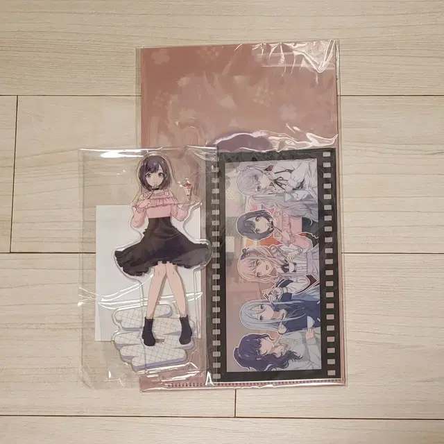 프세카 프로세카 시노노메에나 아크릴스탠드 니고 티켓홀더 필름 클리어파일