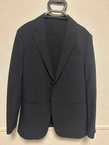 UNIQLO 감동 자켓 감동 팬츠 셋업 네이비