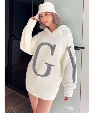 GYDA BIG 니트 후드티