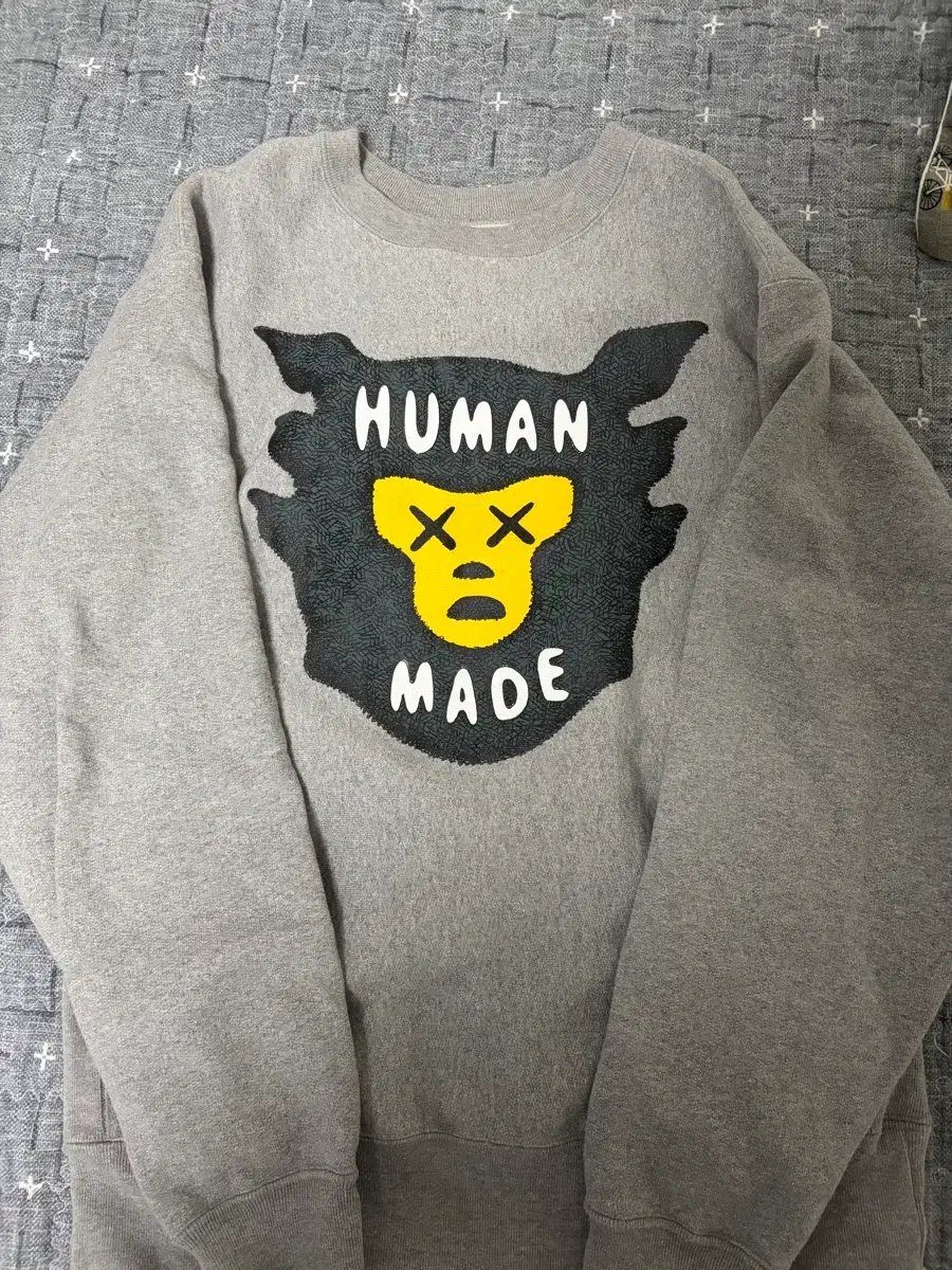 [L] Human Made x KAWS Sweatshirt