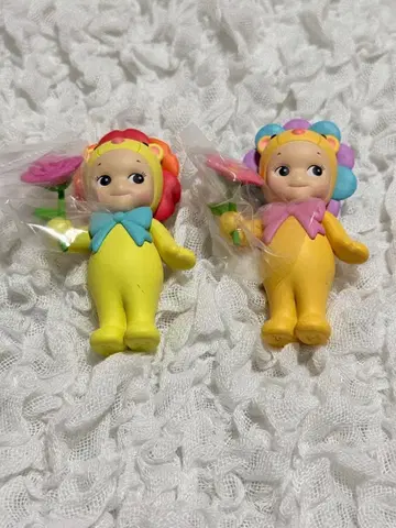 소니 엔젤 플라워 기프트 2체 세트