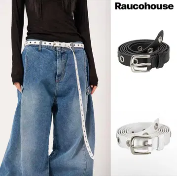 Raucohouse 가죽 롱 벨트