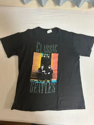 90s 비틀즈 레어 티셔츠 밴드 티