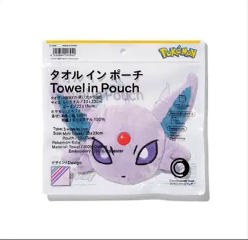 훼미리마트 타월인 파우치 포켓몬 에브이