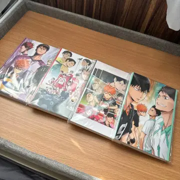 하이큐!! 해피 복권 G상 엽서북 4종