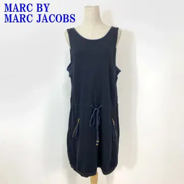 마크제이콥스 슬리브리스 원피스 네이비 면 L C3863