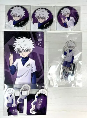 키루아 Web 복권 아크릴 스탠드 특전 엽서 캔뱃지 스티커