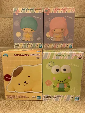 sofvimates 폼폼푸딩 케로케로케로피 키키 라라