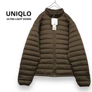 정가 6,990엔 UNIQLO 울트라 라이트 다운 자켓 브라운 XL