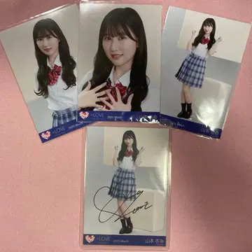 =LOVE 브로마이드 야마모토 안나 컴프 + 친필