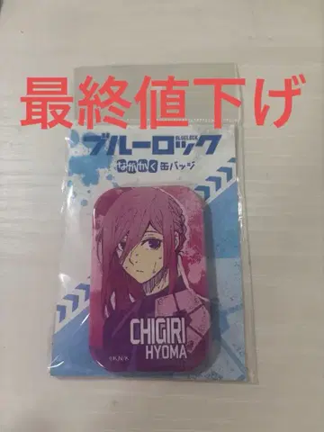 블루 록 나가카쿠 캔뱃지 치기리 효마