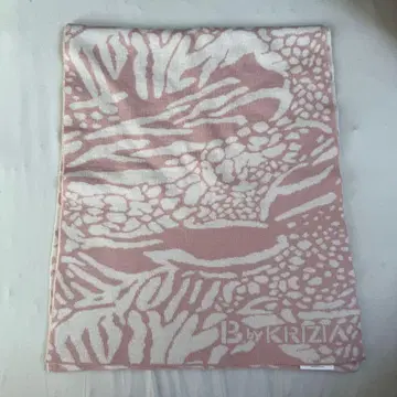 B by KRIZIA 크리치아 니트 스톨 스카프 핑크