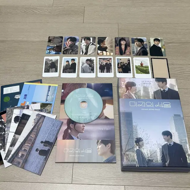 미지의 서울 OST 앨범 공식 굿즈