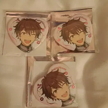 앙스타 스타포니 모리사와 치아키 캔뱃지 3개 세트