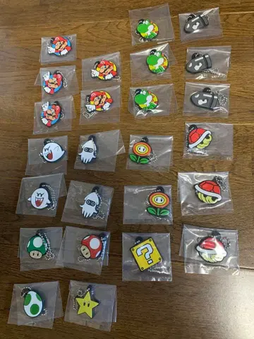 슈퍼 마리오 러버 마스코트 컬렉션 25개