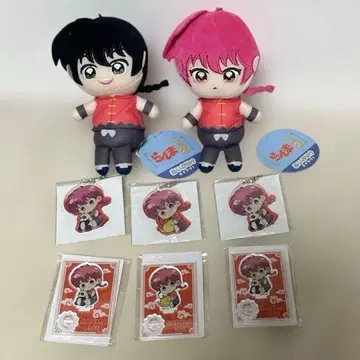 란마 1/2 봉제 인형 웟토 아크릴 키링 아크릴 스탠드