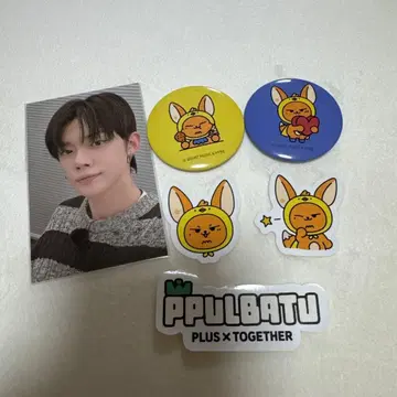 팬춘 캔뱃지 스티커