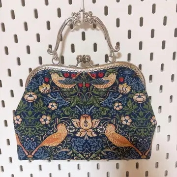 윌리엄 모리스 가마구치 백 핸드메이드