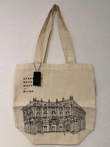밀라노 한정판 STARBUCKS RESERVE ROASTERY 토트백