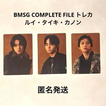 BMSG COMPLETE FILE 트레이딩 카드 (루이 타이키 카논)
